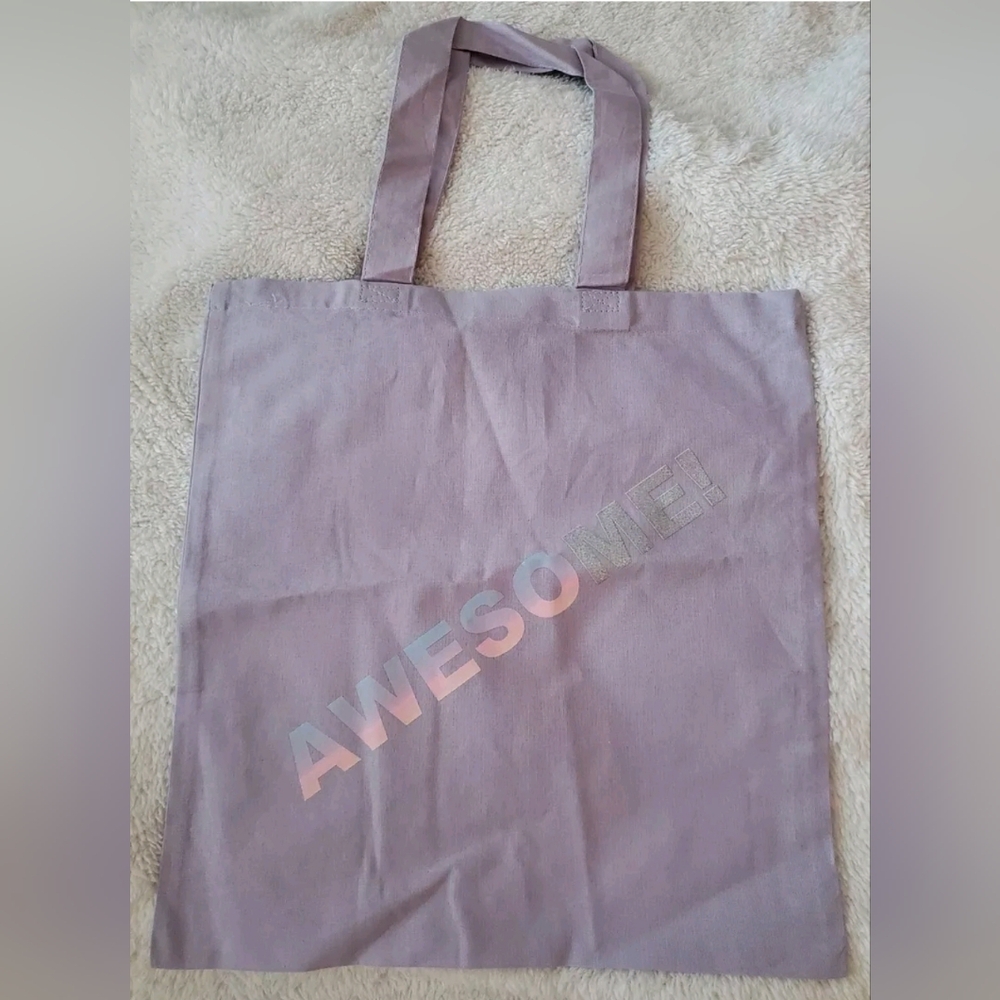 New Rare Taylor Swift Purple Lover "AWESOME!" Tote Bag
